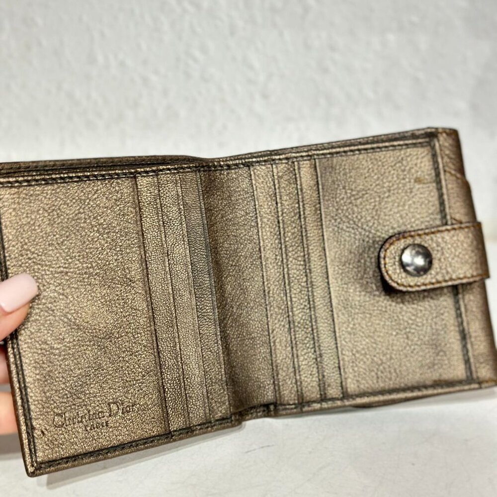 Dior Brown Leather Small Wallet - Picture 8 of 9